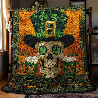 Gold Rush Skull WN2702035CL Quilt