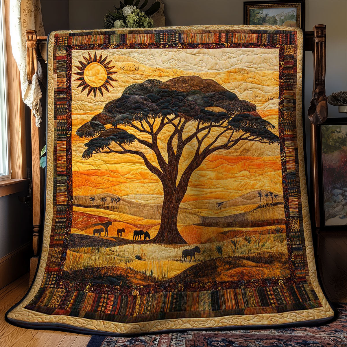 Wild African Safari WN2502028CL Quilt