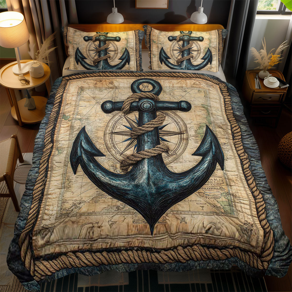 Stormy Anchor WN0602088CL Duvet Cover Set