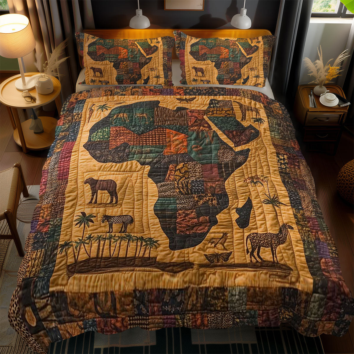 Textile African Safari WN2502078CL Duvet Cover Set