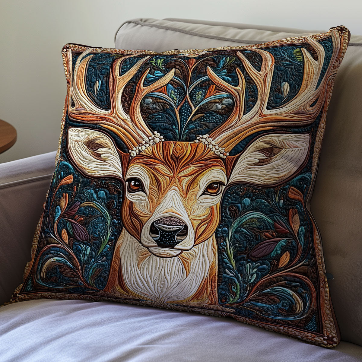 Majestic Deer WX0501138CL Quilt Pillow Case