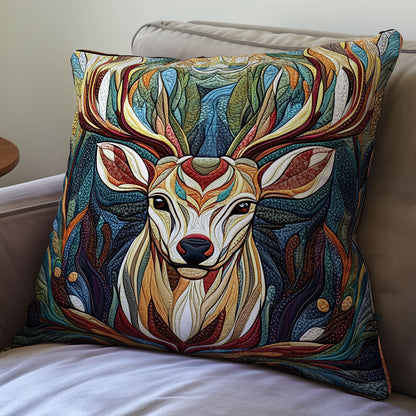 Majestic Deer WX0501142CL Quilt Pillow Case