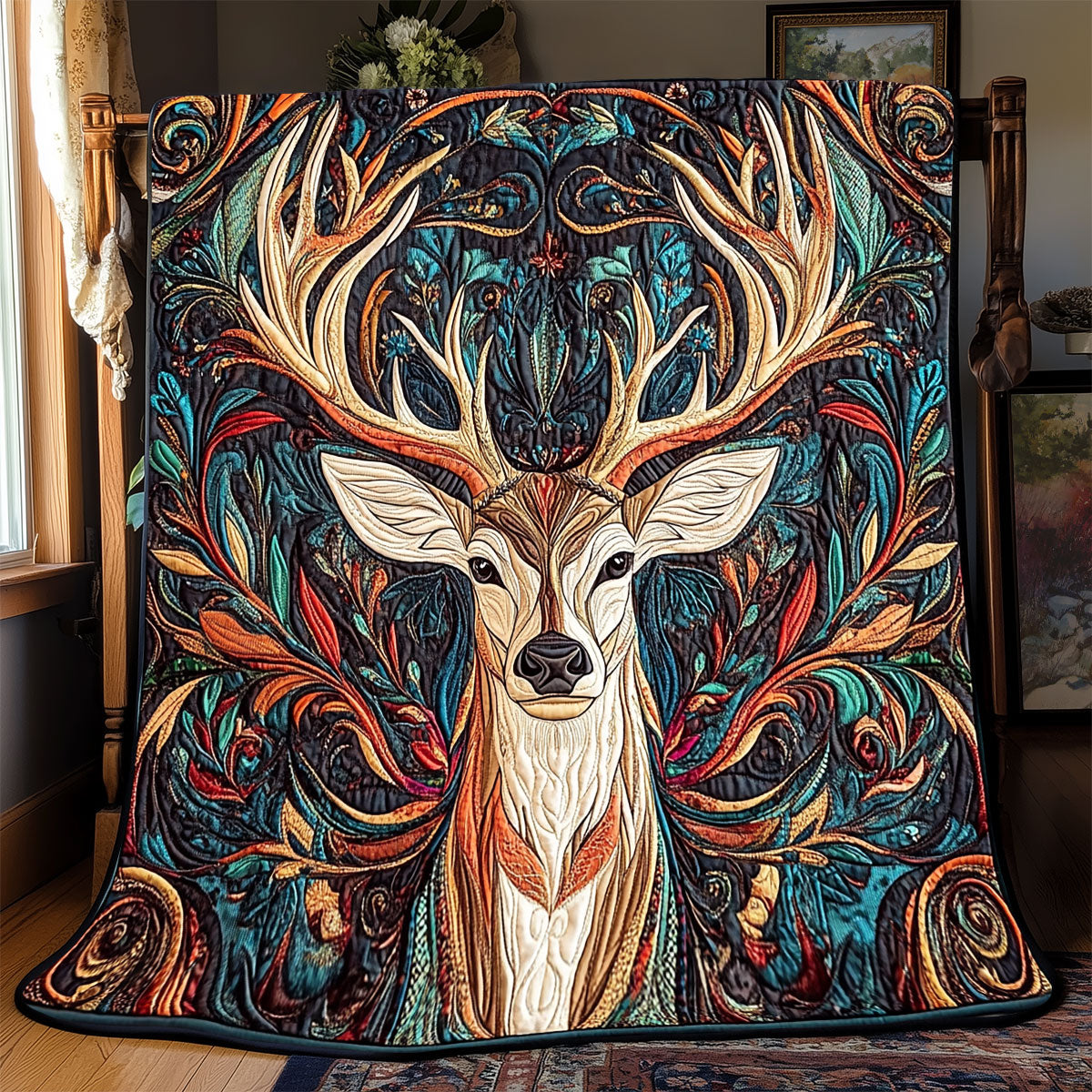Majestic Deer WX0502058CL Quilt
