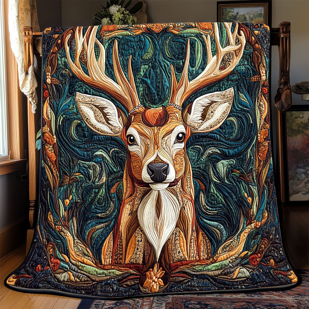 Majestic Deer WX0502061CL Quilt