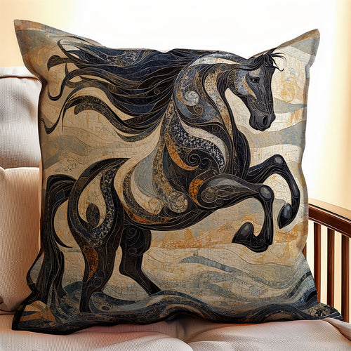 Majestic Horse WX0802161CL Quilt Pillow Case