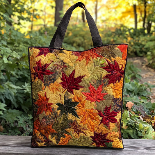 Maple Charm WN2409028CL Quilted Tote Bag