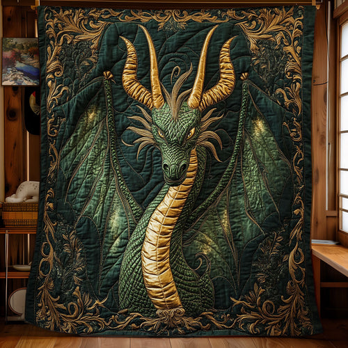 Mystic Forest Dragon WY2103069CL Quilt