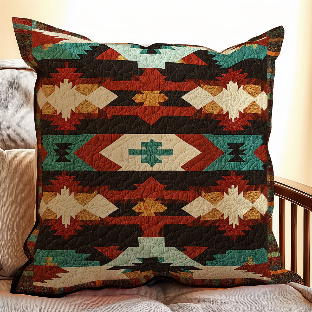 Native American WX0602156CL Quilt Pillow Case