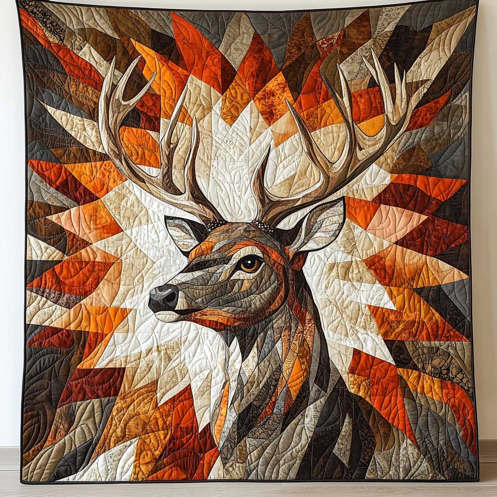 Native Stag Aura WP1302019CL Quilt
