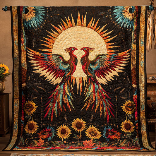 Native Symmetrical Phoenix WY1507050CL Quilt