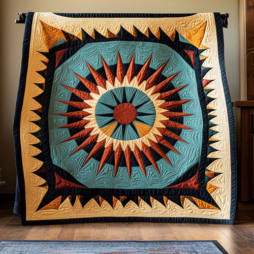 Native Triangle Echo WY1507036CL Quilt