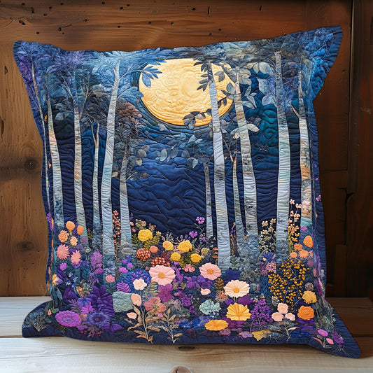 Night Flower Forest WX0702159CL Quilt Pillow Case