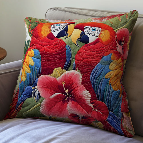 Parrot WX0501158CL Quilt Pillow Case