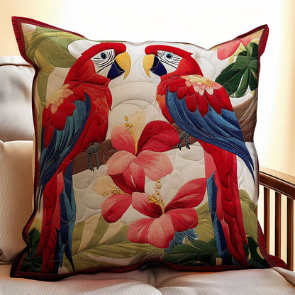 Parrot WX0501159CL Quilt Pillow Case