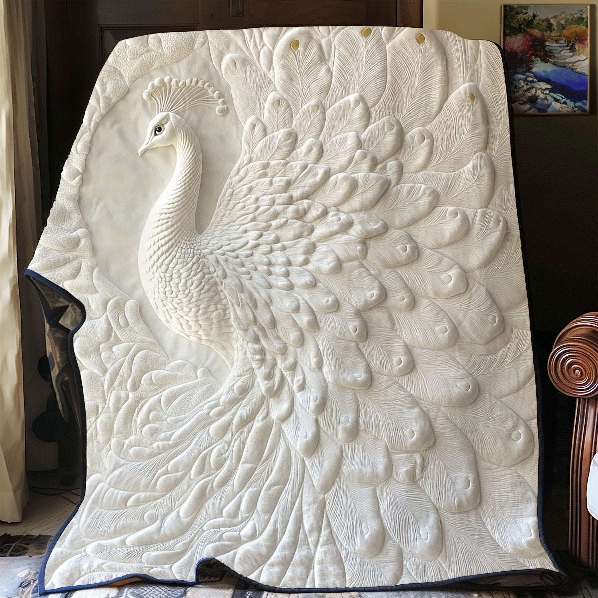 Peacock Elegance YR2101043CL Quilt