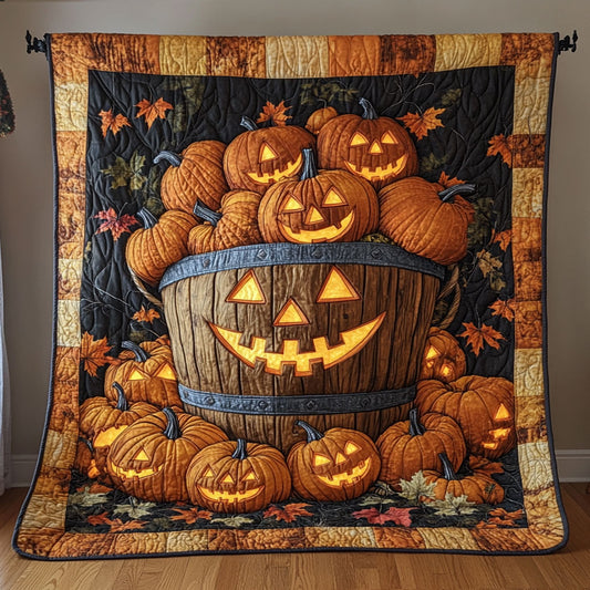 Pumpkin Pile WY1508107CL Quilt