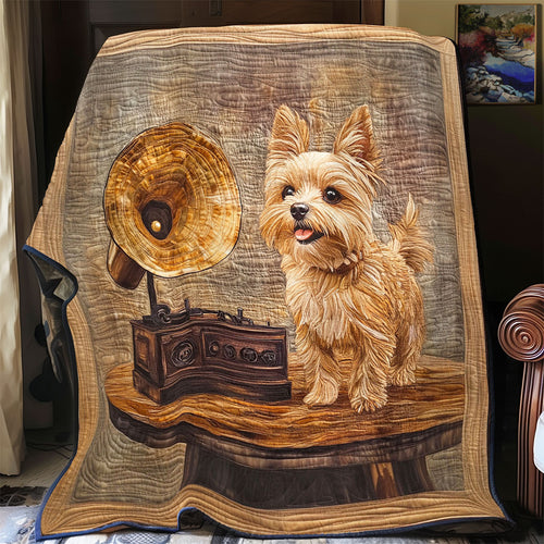 Puppy Terrier WY1001199CL Quilt