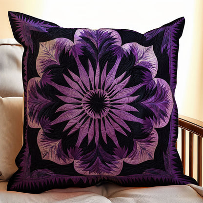 Purple Blossom WX1902081CL Quilt Pillow Case