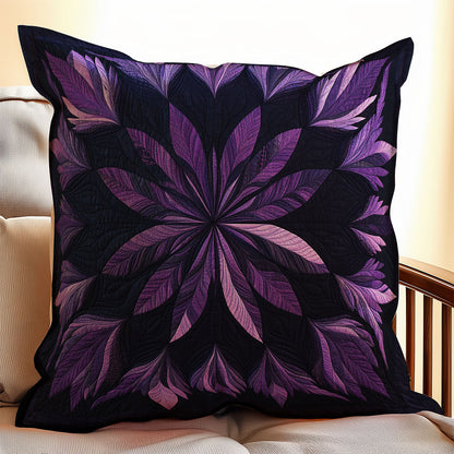 Purple Blossom WX1902086CL Quilt Pillow Case