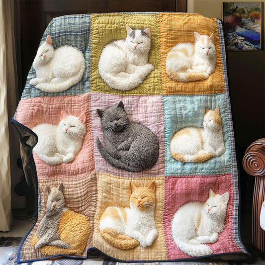 Purrs and Snoozes YR2101046CL Quilt