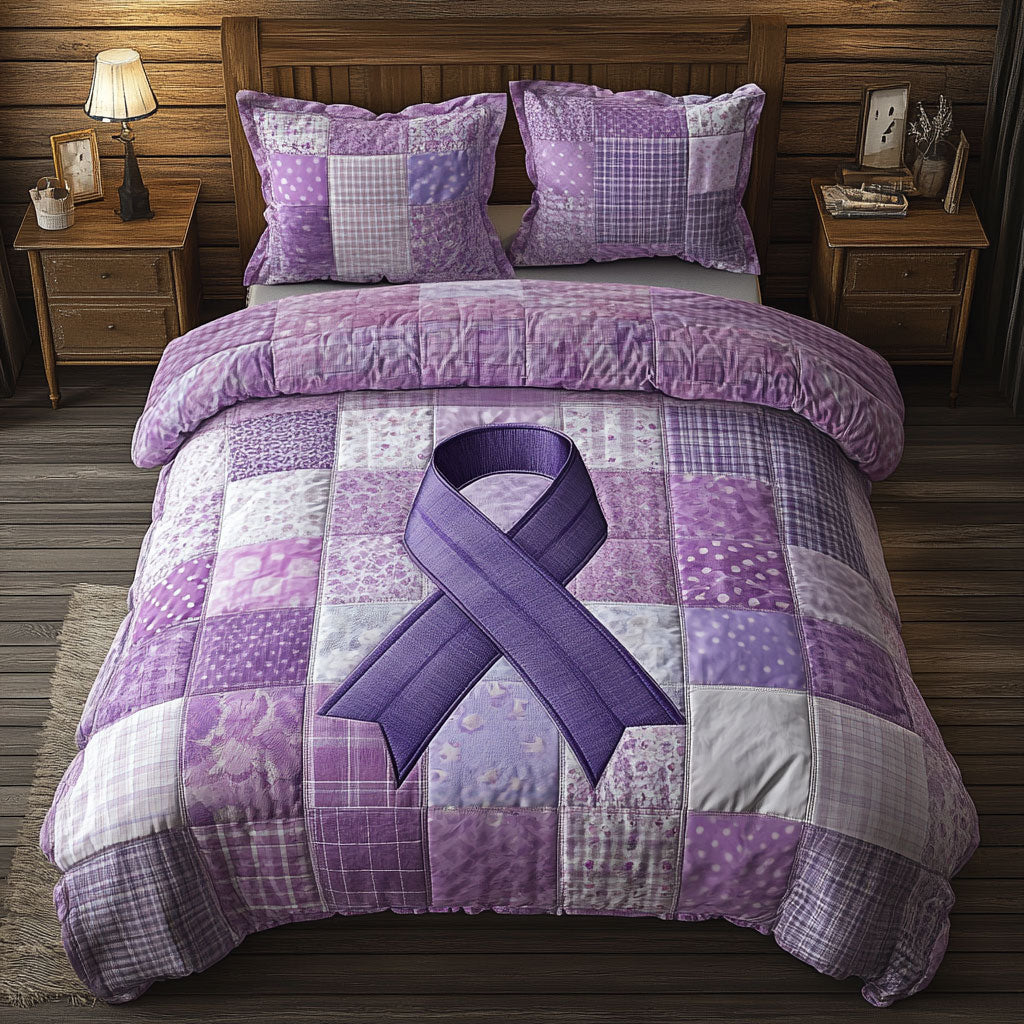 Ribbon Of Hope WJ1002062CL Duvet Cover Set