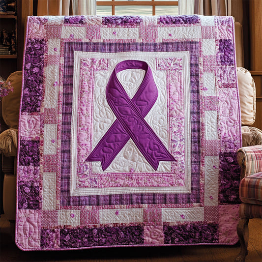 Ribbon Of Hope WJ1102014CL Quilt