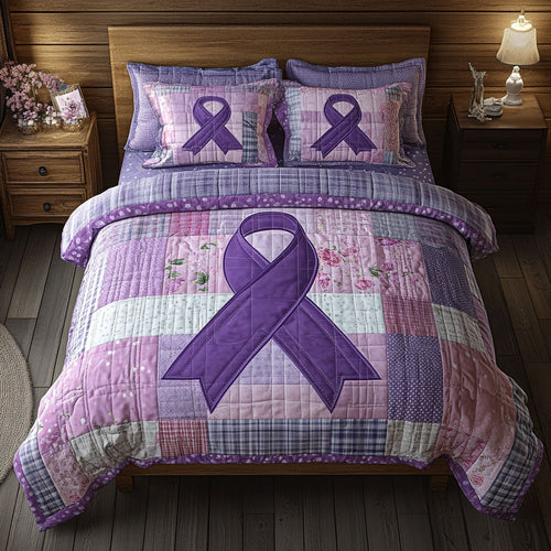 Ribbon Of Hope WJ1202027CL Duvet Cover Set