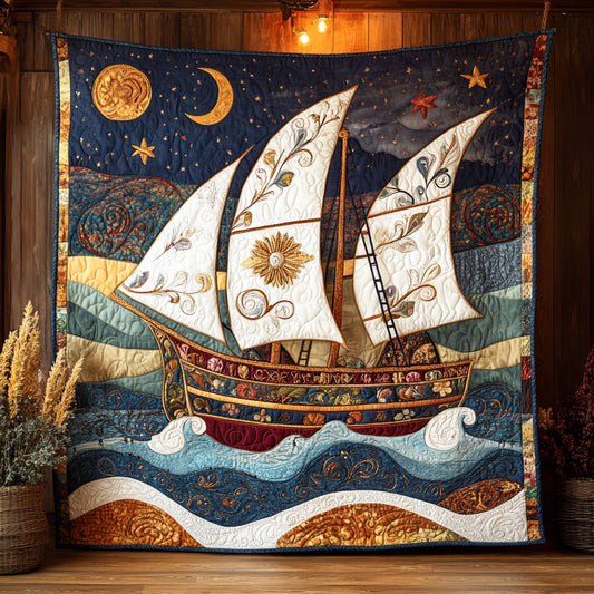 Sailing Through The Stars WJ1903026CL Quilt