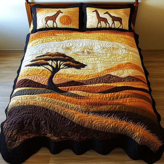 Savannah Giraffe WJ2003059CL Duvet Cover Set