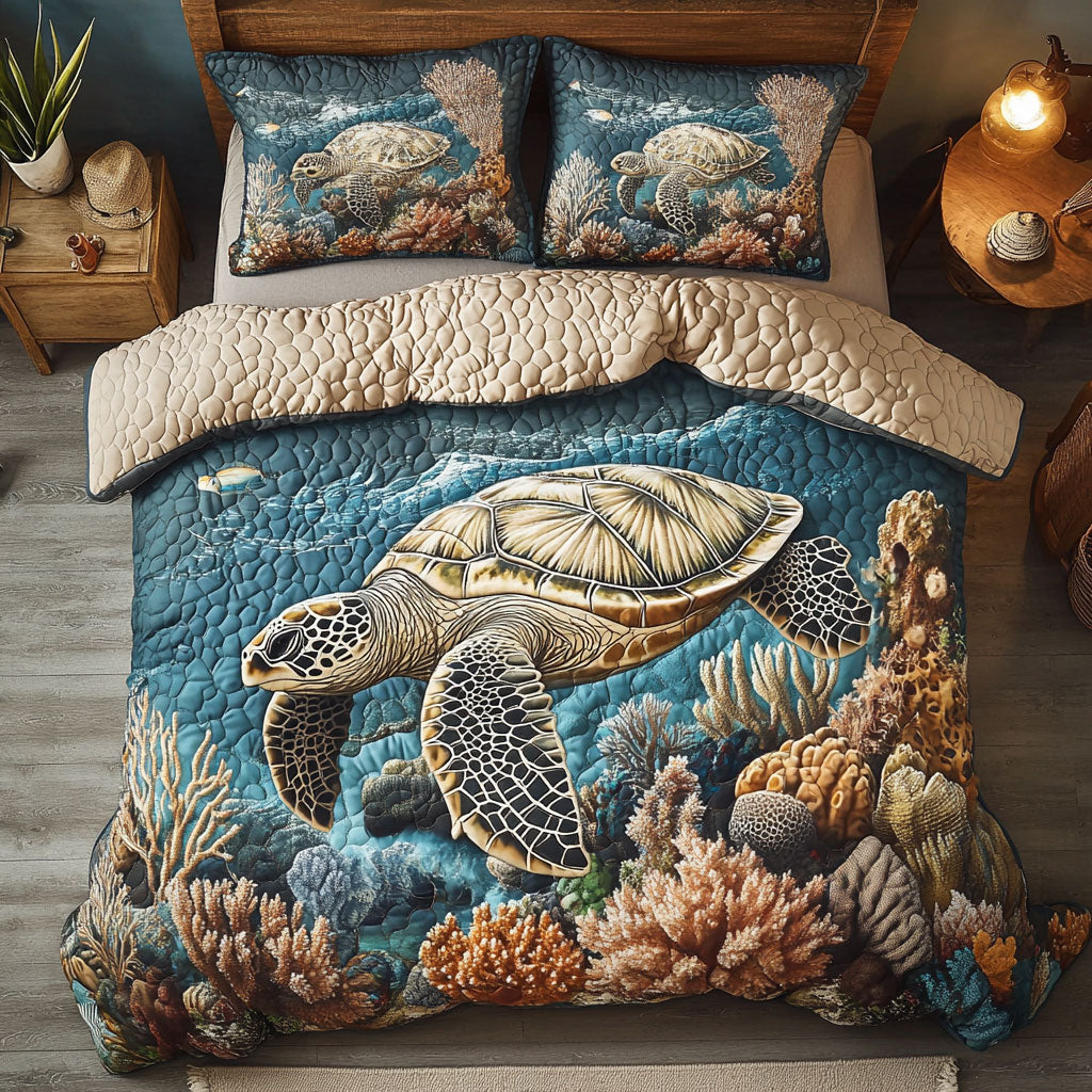 Sea Turtle WJ2802069CL Duvet Cover Set