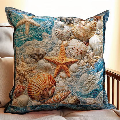 Seashell WX1302359CL Quilt Pillow Case