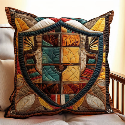 Shield Native American WX0602183CL Quilt Pillow Case