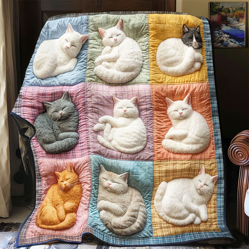 Sleeping Whiskers YR2101049CL Quilt