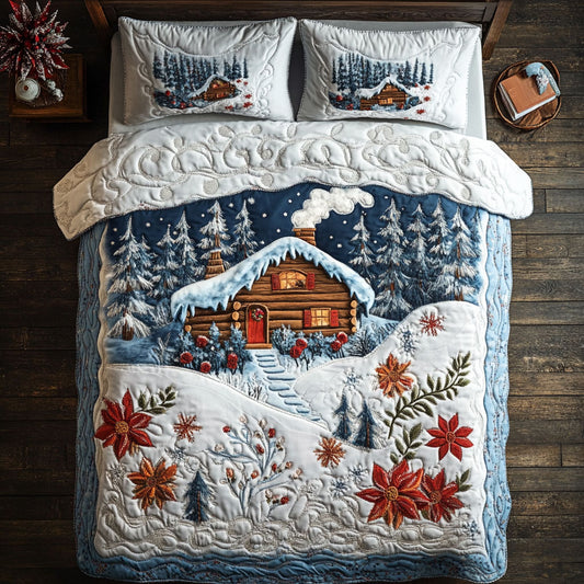 Snowy Cabin CP1207044CL Duvet Cover Set