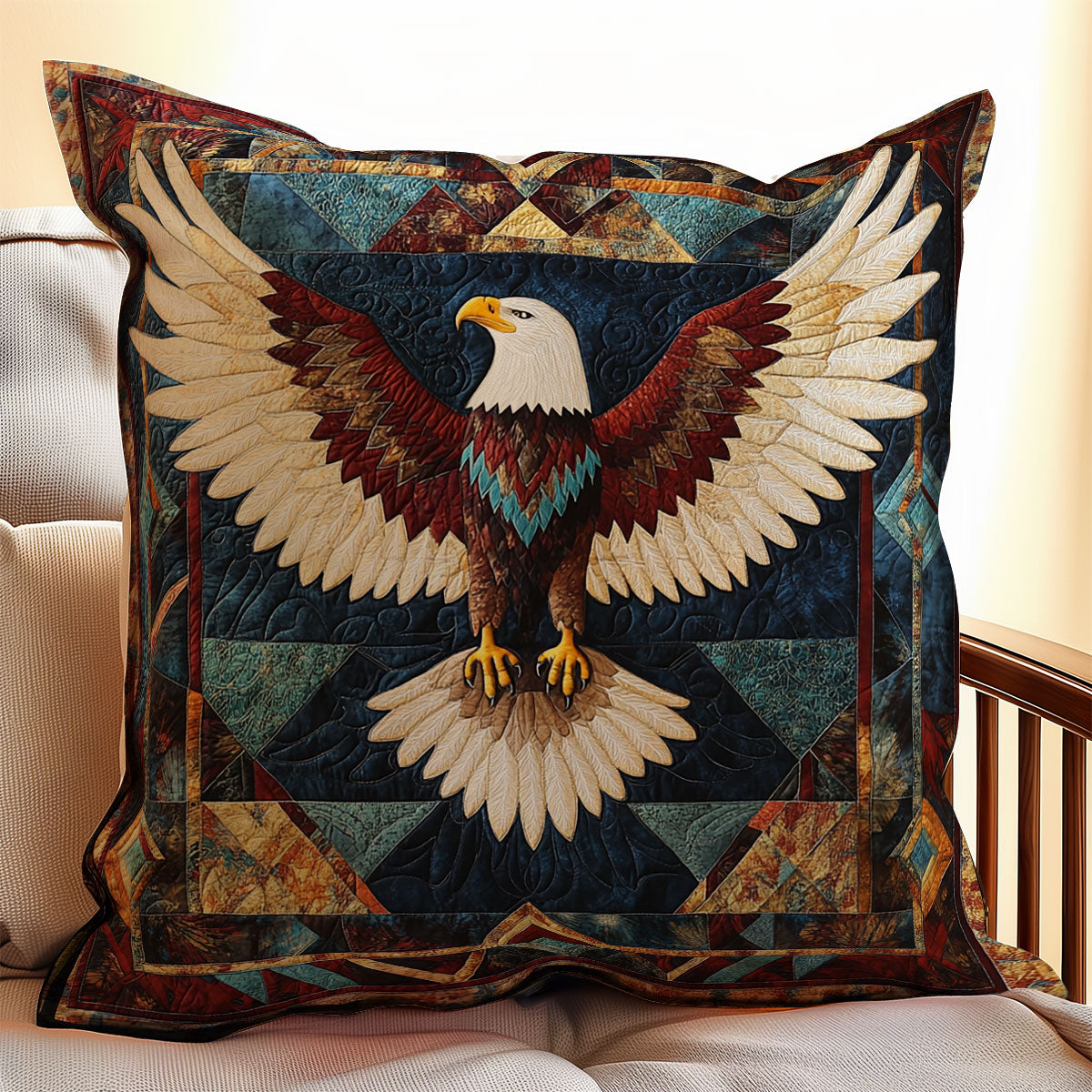 Spirit Eagle WX1902106CL Quilt Pillow Case