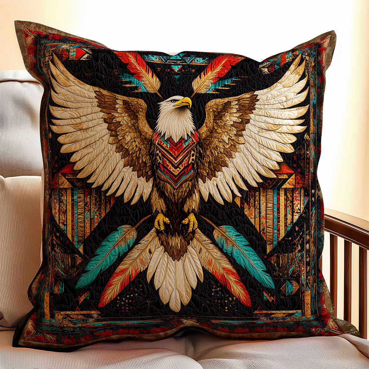 Spirit Eagle WX1902110CL Quilt Pillow Case