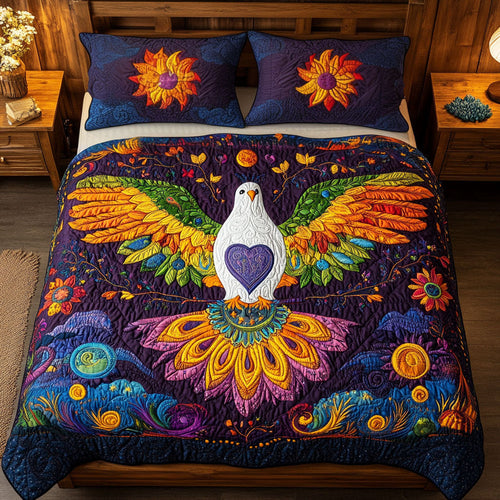 Stellar Peace Dove WJ0602079CL Duvet Cover Set