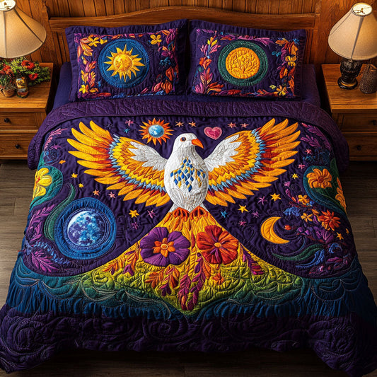 Stellar Peace Dove WJ0702062CL Duvet Cover Set