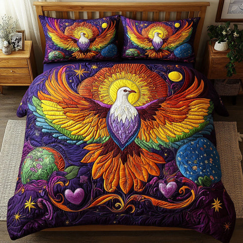 Stellar Peace Dove WJ0702064CL Duvet Cover Set