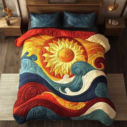 Sun Ray Wave WP2301034CL Duvet Cover Set