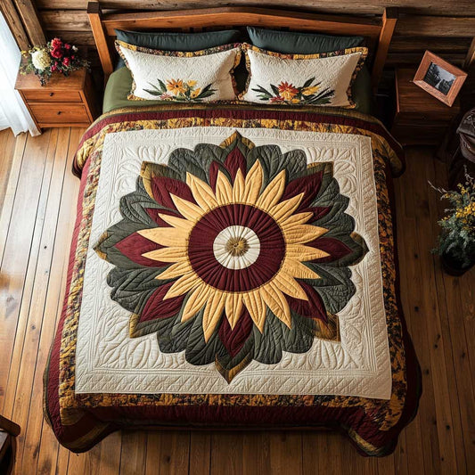 Sunflower Patchwork WP2301041CL Duvet Cover Set