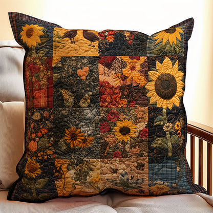 Sunflower Patchwork WX1902123CL Quilt Pillow Case