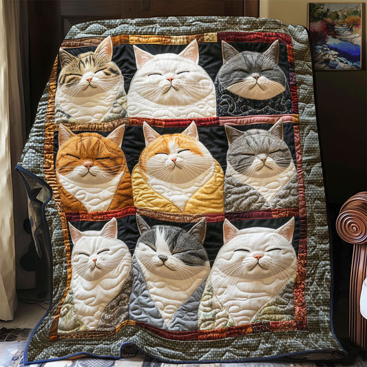 The Meow Mosaic YR2101052CL Quilt