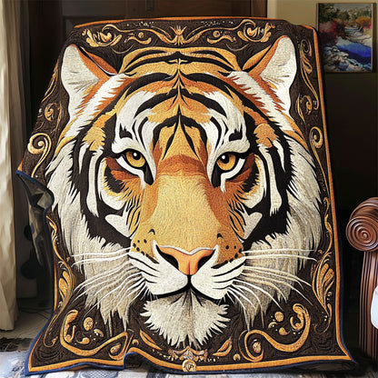 Tiger Portrait WX0502078CL Quilt