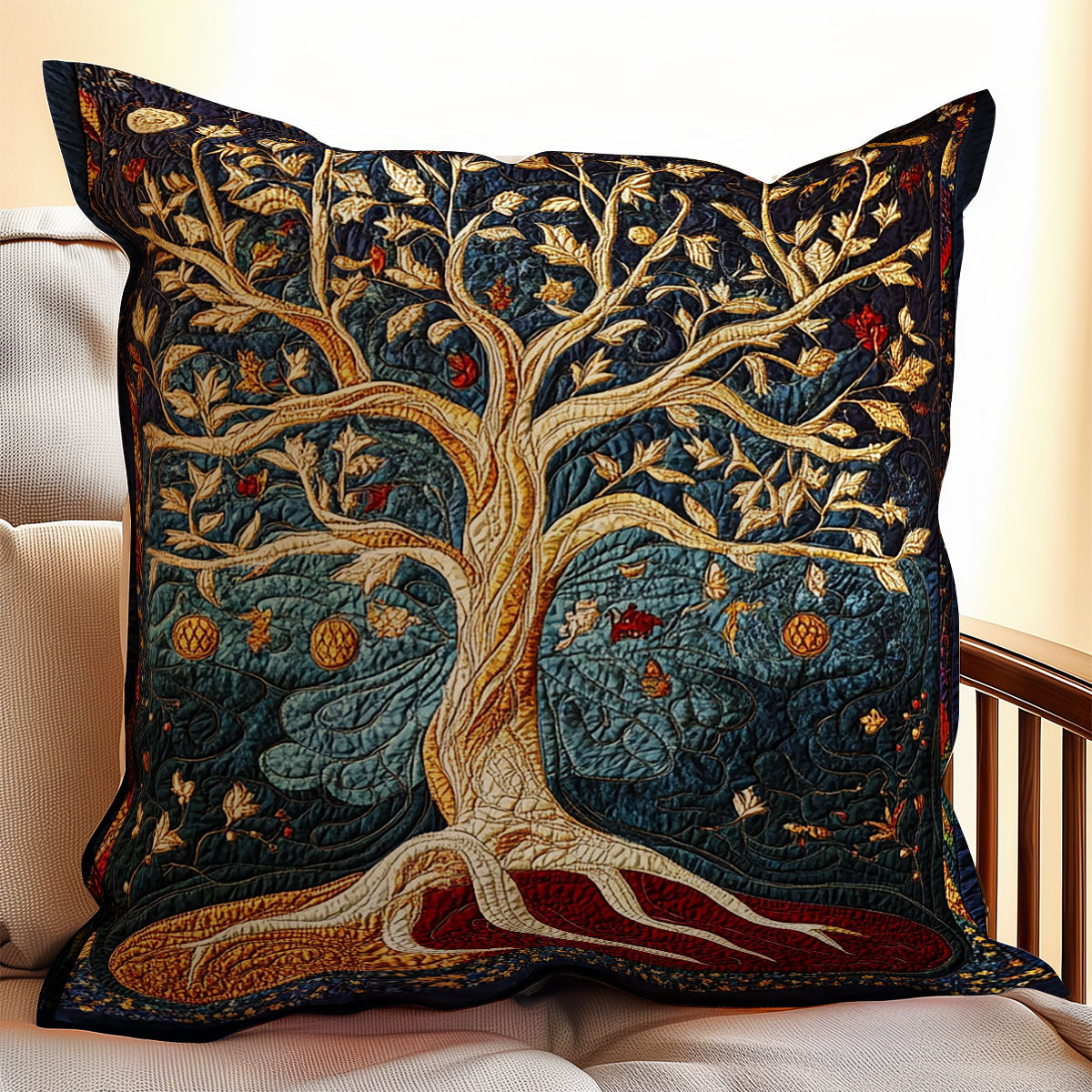 Tree Of Life WX1302376CL Quilt Pillow Case