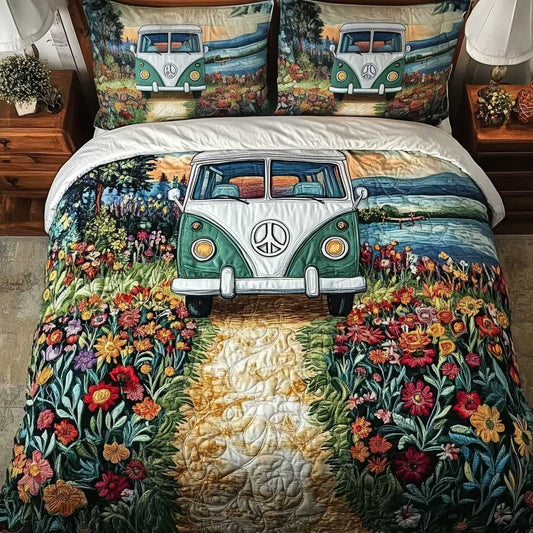 Tropical Camper Van WN2802073CL Duvet Cover Set