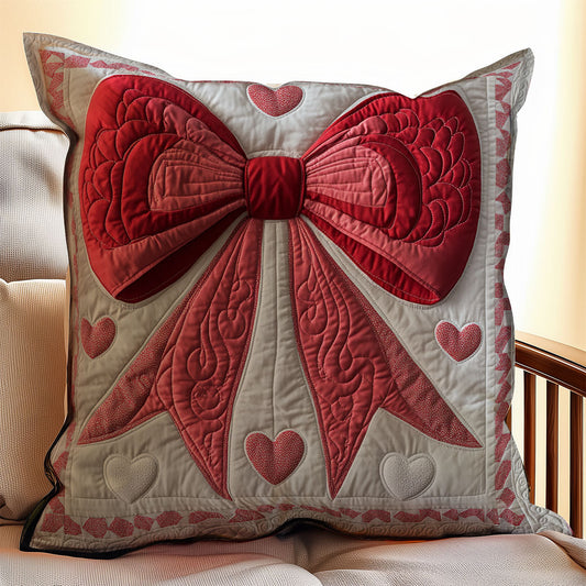 Valentine Bow WX0802206CL Quilt Pillow Case