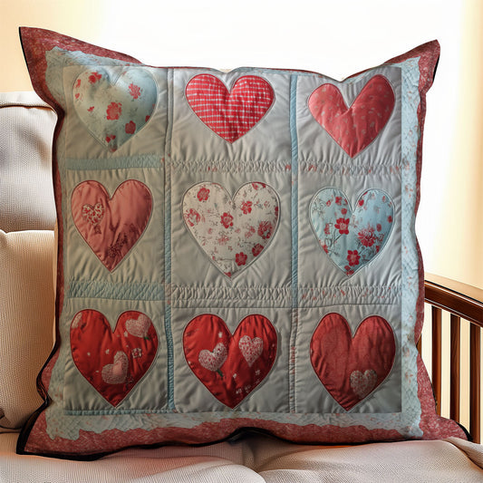 Valentine Heart WX0802210CL Quilt Pillow Case