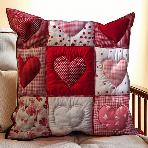 Valentine Heart WX1302380CL Quilt Pillow Case