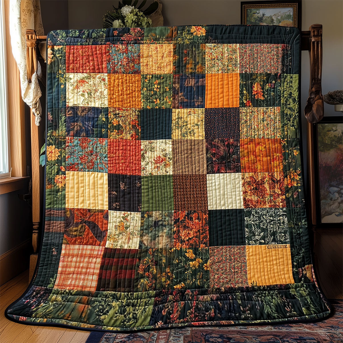 Vintage Patchwork WX1302189CL Quilt